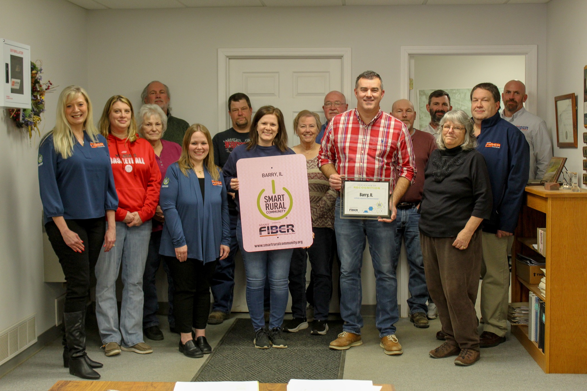 Barry IL Smart Rural Community Award Presentation